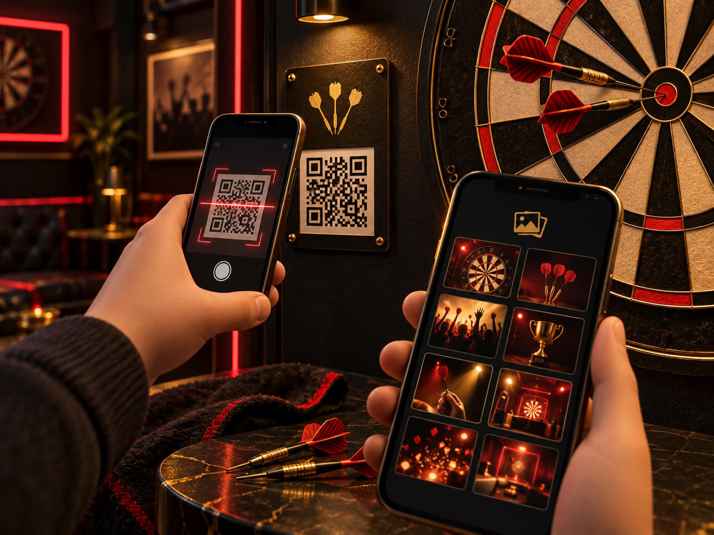 Le QR code vers les souvenirs